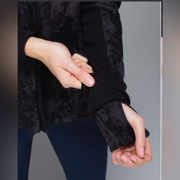 NWOT Lululemon To Class Jacket Sea Bed Black Deep Coal / Black size 4 - Picture 6 of 14